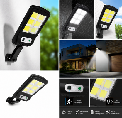 Alumbrado LED Solar 22.5 cm – Eficiente y Sin Cables